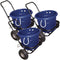 Muck Cart with Pneumatic Wheels 3-Pack